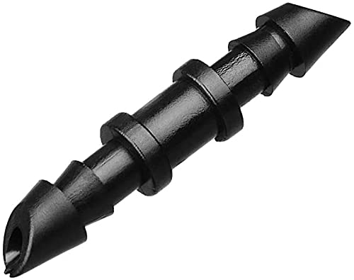 iMopo Drip Irrigation Coupling Fittings-110 Pieces Couplers for 1/4    Tubing,Barbed Connectors for Drip or Sprinkler systems - Image 1